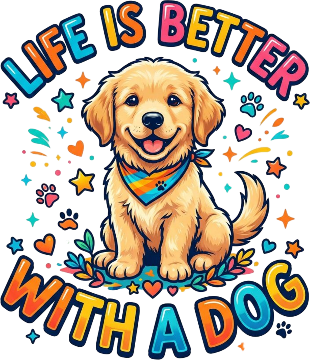 Life Is Better With A Dog T-shirt