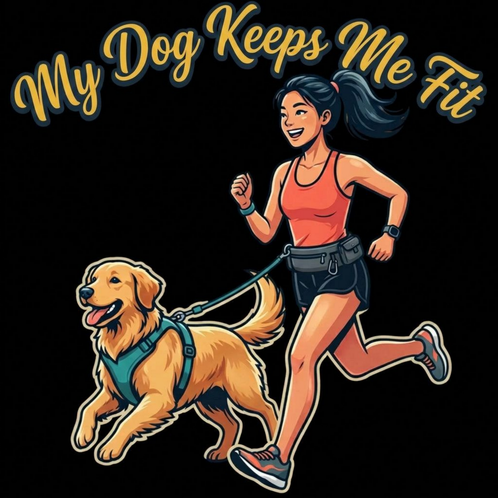 My Dog Keeps Me Fit T-shirt