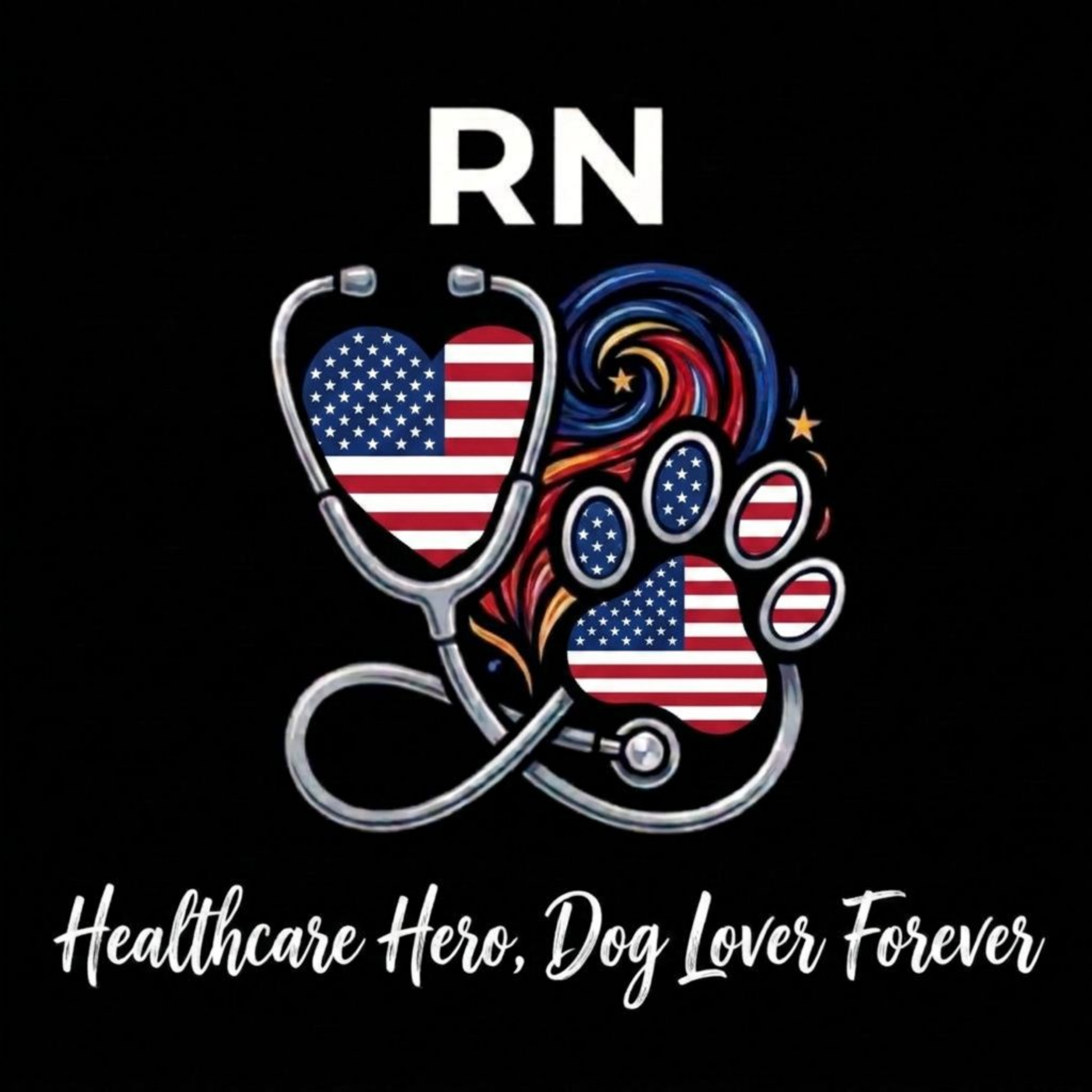 US RN Healthcare Hero T- shirt